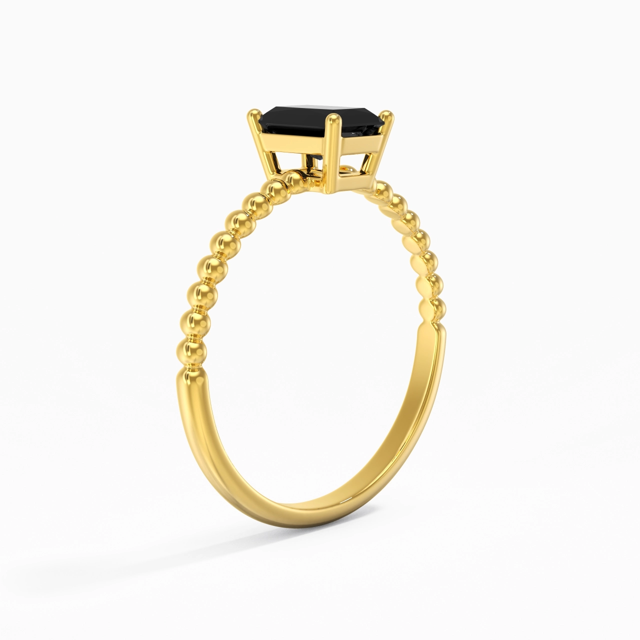0.80ct Zircon cubique Bague de fiançailles Argent sterling 925