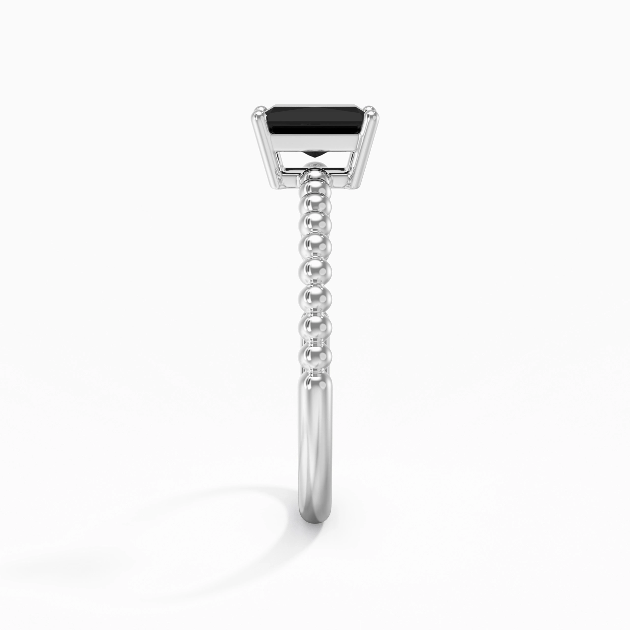 0.80ct Cubic Zirconia Engagement Ring 925 Sterling Silver