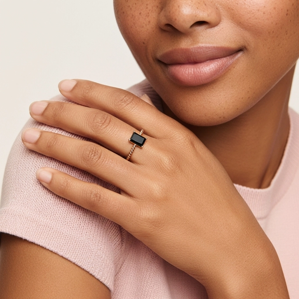 1.00ct Cubic Zirconia Engagement Ring 925 Sterling Silver