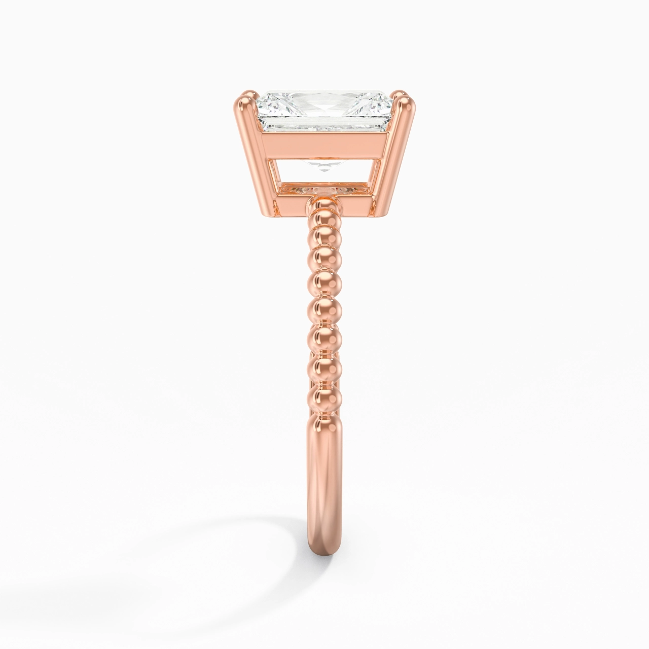 2.00ct Moissanite Engagement Ring 925 Sterling Silver