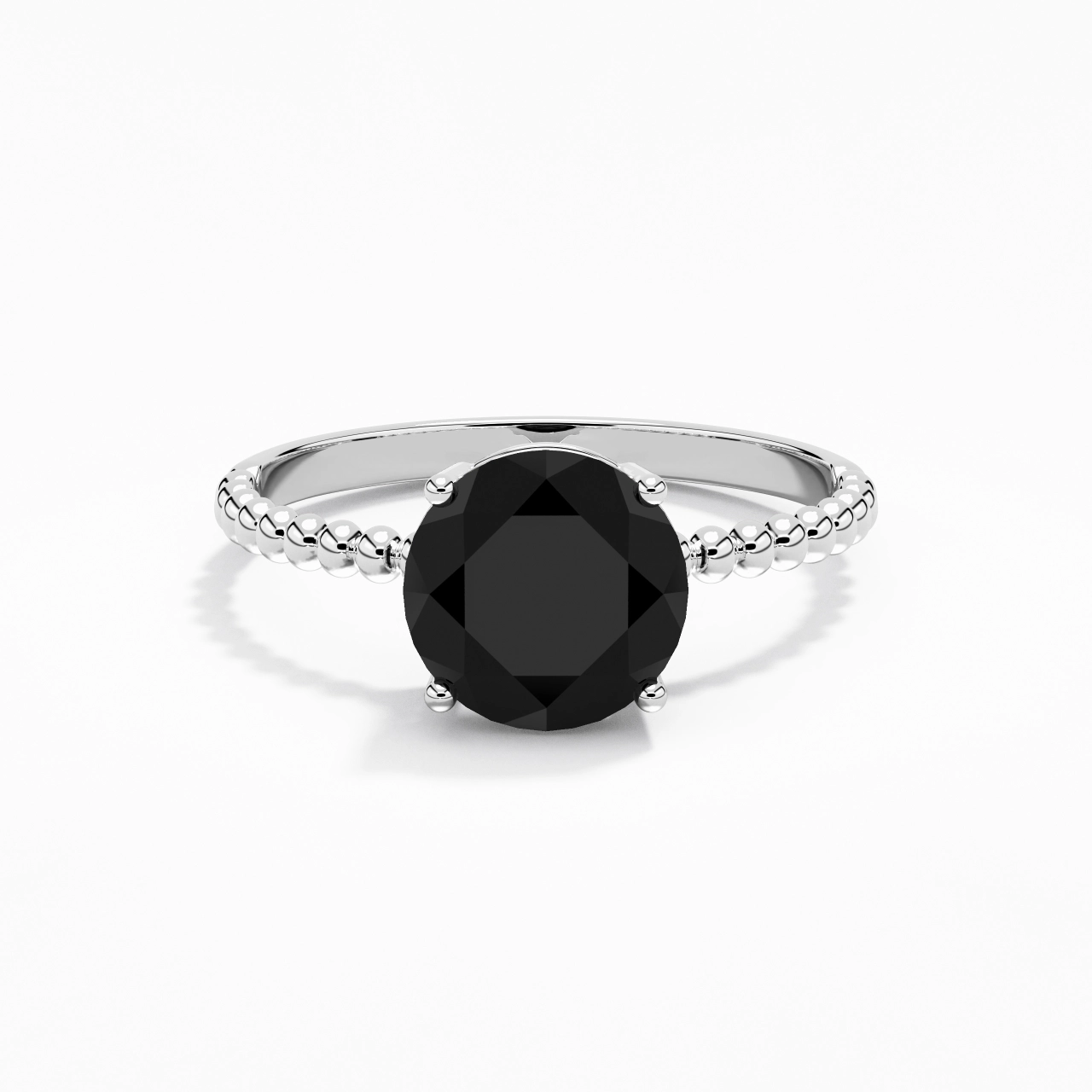 2.00ct Zircon cubique Bague de fiançailles Argent sterling 925