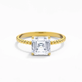 2.00ct Moissanite Engagement Ring 14K Gold