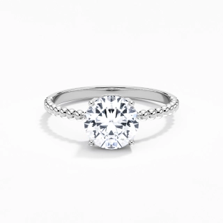 1.50ct Moissanite Engagement Ring Platinum