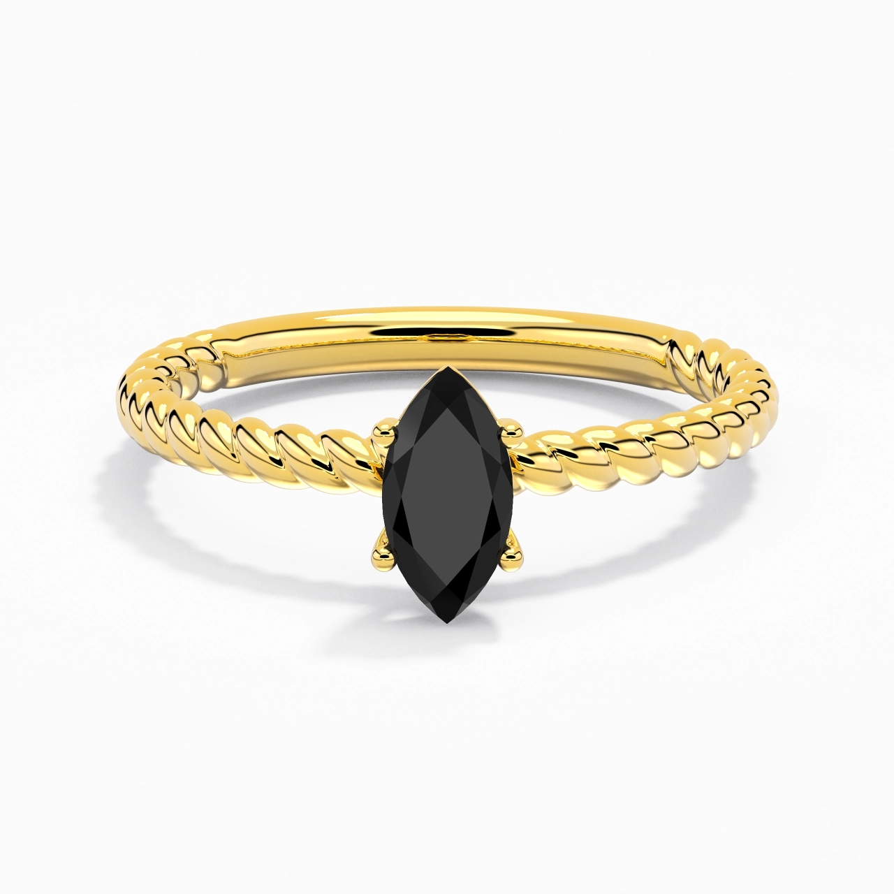 Modern Marquise 0.80ct Cubic Zirconia Engagement Ring