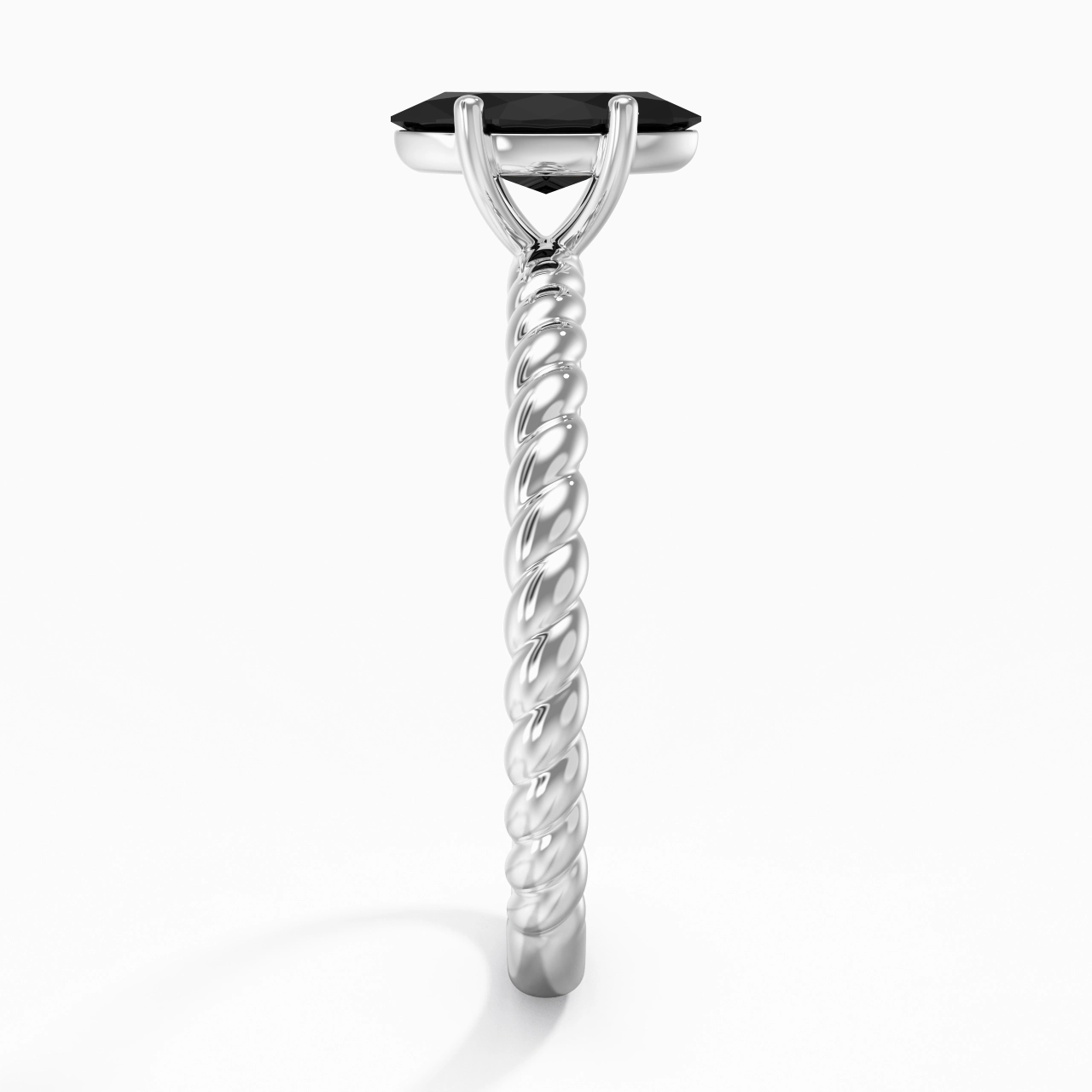 Modern Marquise 0.80ct Cubic Zirconia Engagement Ring