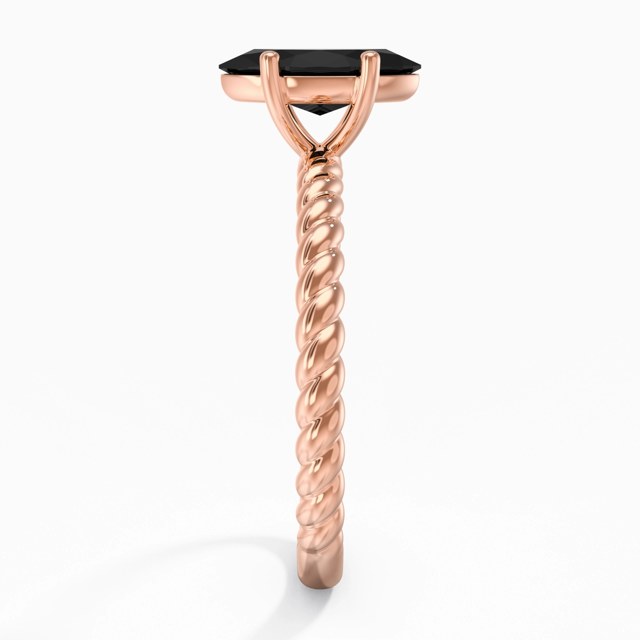 Modern Marquise 1.00ct Cubic Zirconia Engagement Ring