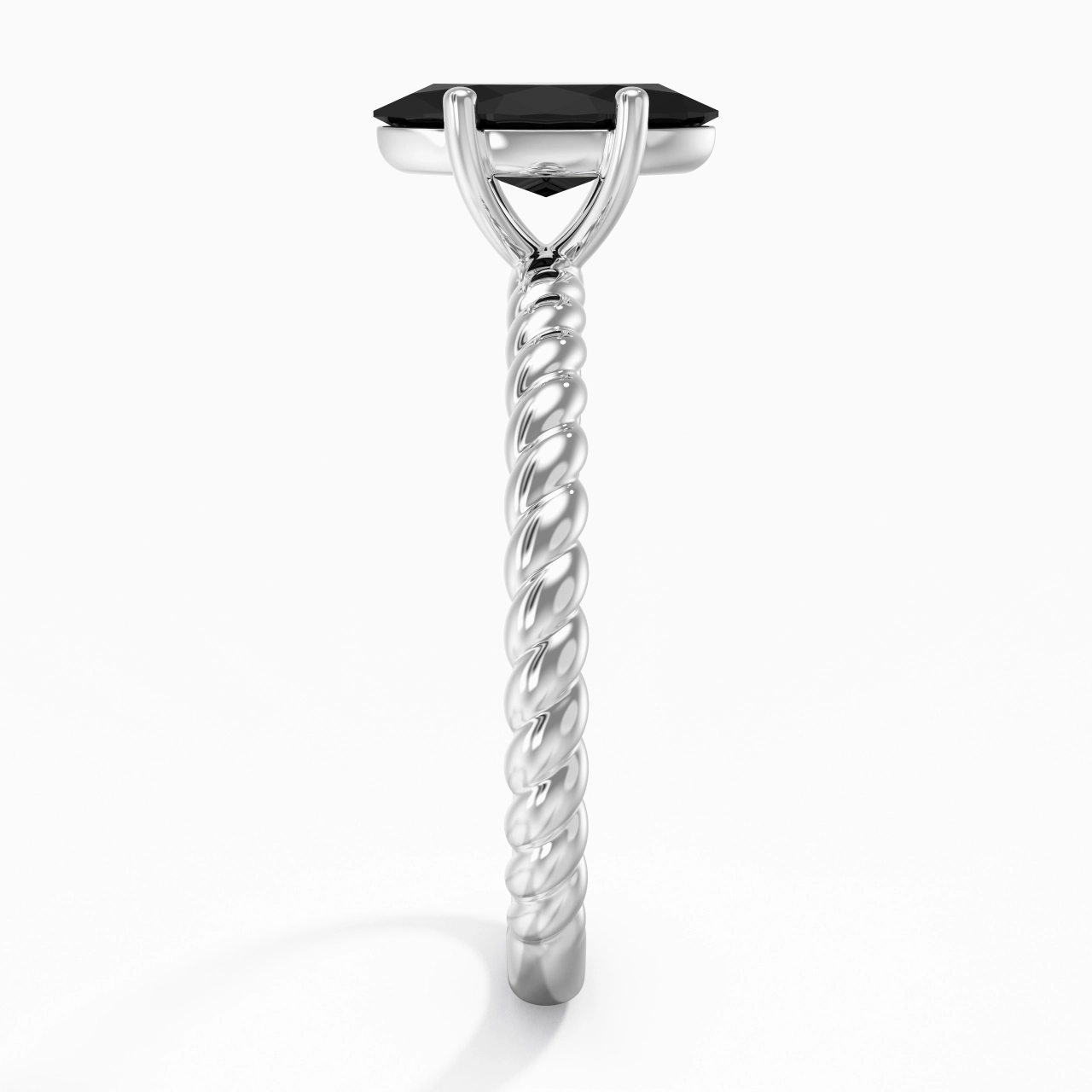 Modern Marquise 1.00ct Cubic Zirconia Engagement Ring