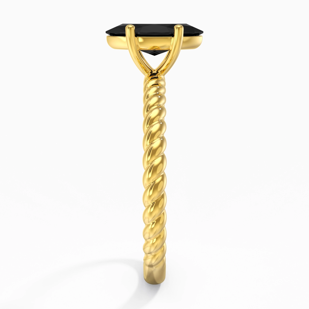 Modern Marquise 1.00ct Cubic Zirconia Engagement Ring