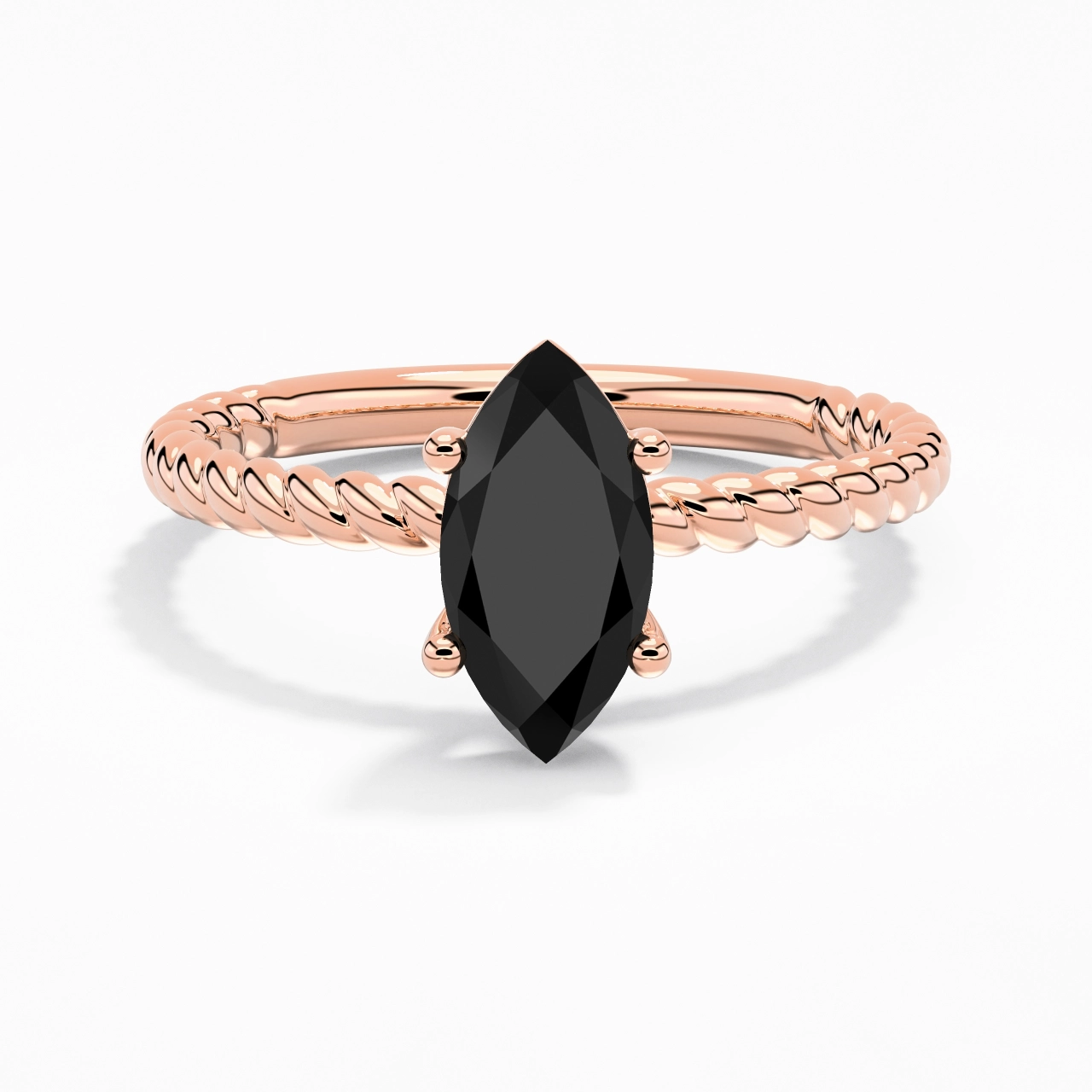 Modern Marquise 2.00ct Cubic Zirconia Engagement Ring