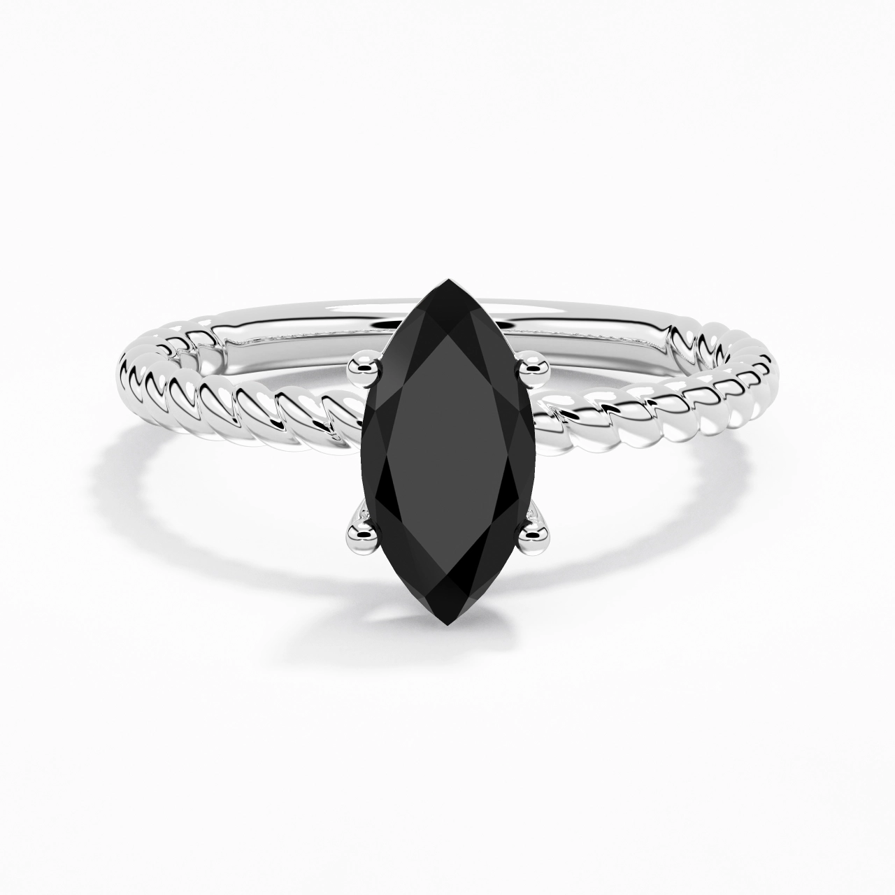 Modern Marquise 2.00ct Cubic Zirconia Engagement Ring