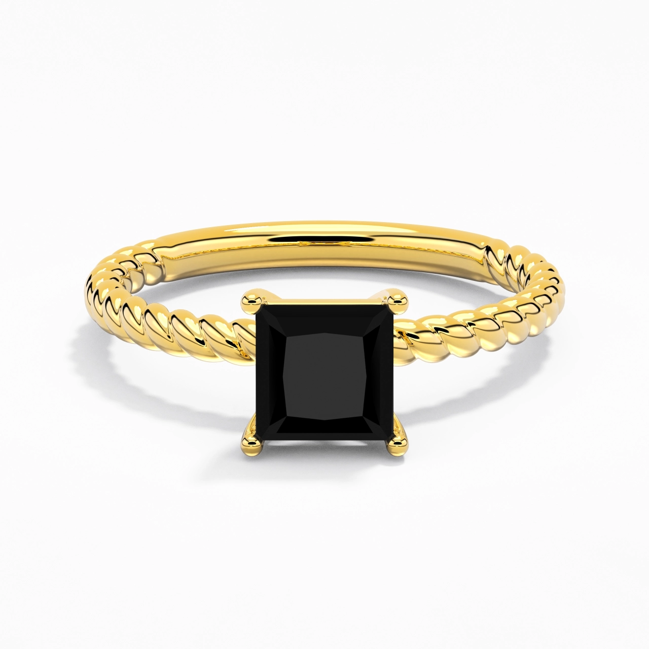 Modern Princess 1.50ct Cubic Zirconia Engagement Ring