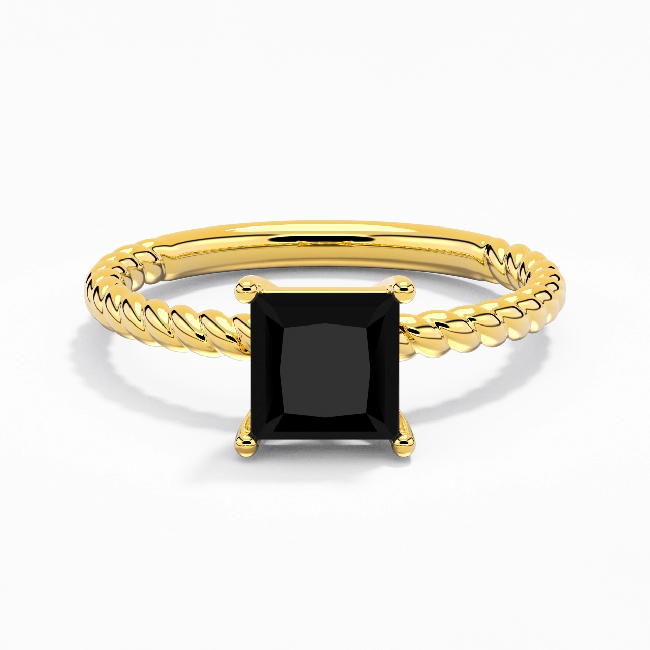 Modern Princess 2.00ct Cubic Zirconia Engagement Ring