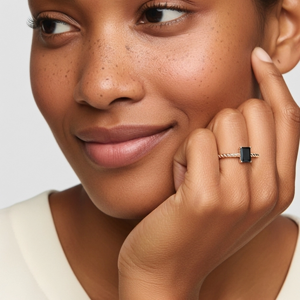 Modern Radiant 2.00ct Cubic Zirconia Engagement Ring