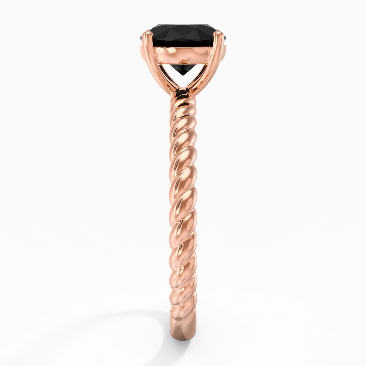 Modern Round 1.50ct Cubic Zirconia Engagement Ring