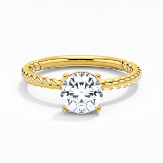 2.00ct Moissanite Bague de fiançailles Argent sterling 925