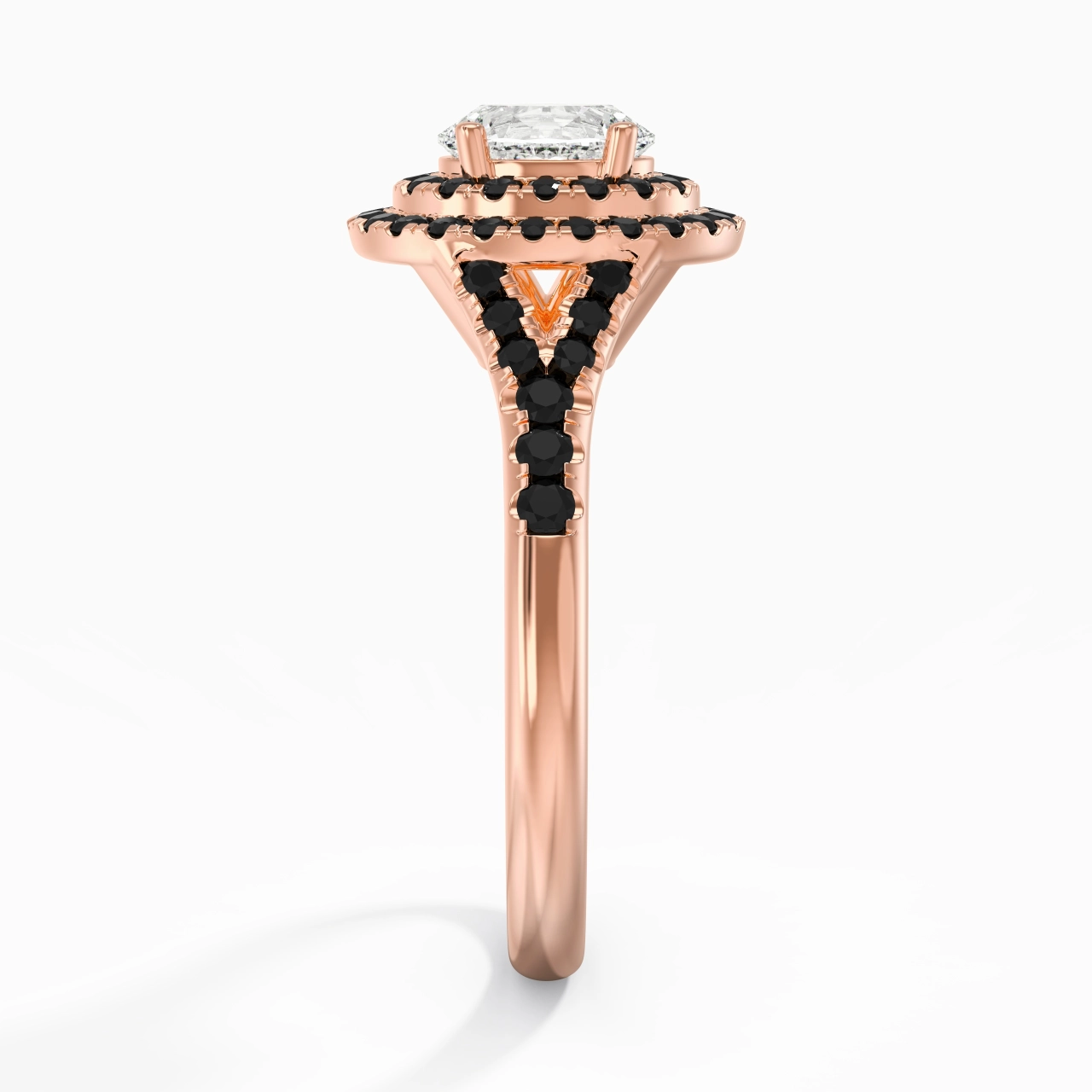 Luxury Oval 1.00ct Cubic Zirconia Engagement Ring