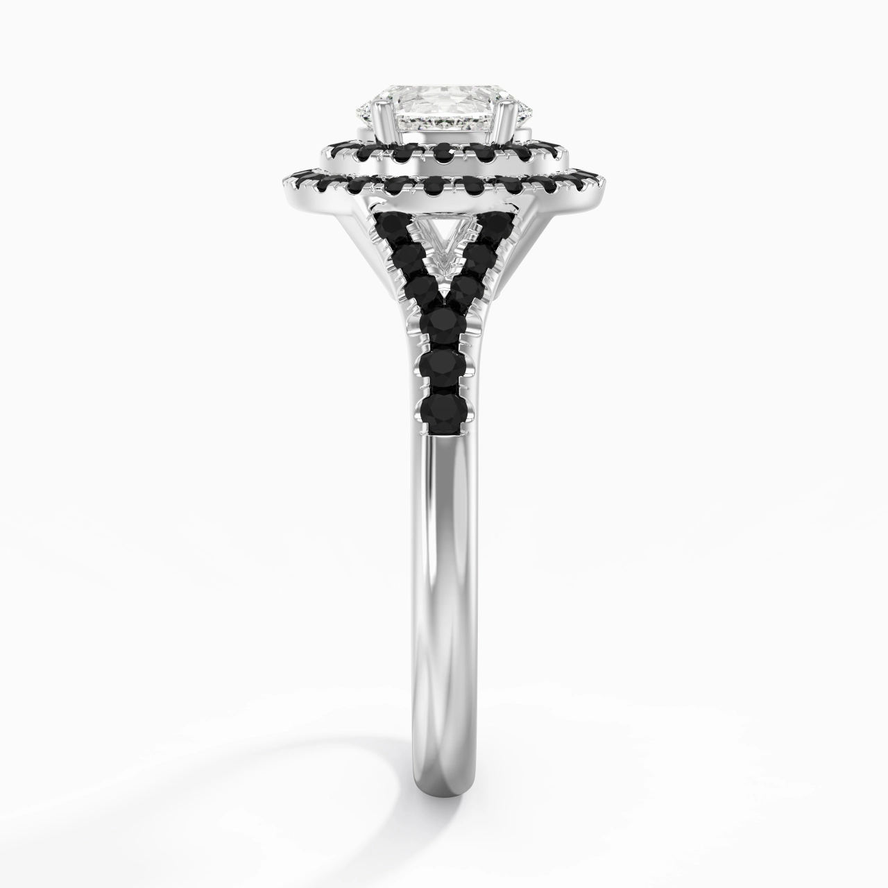 Luxury Oval 1.00ct Cubic Zirconia Engagement Ring