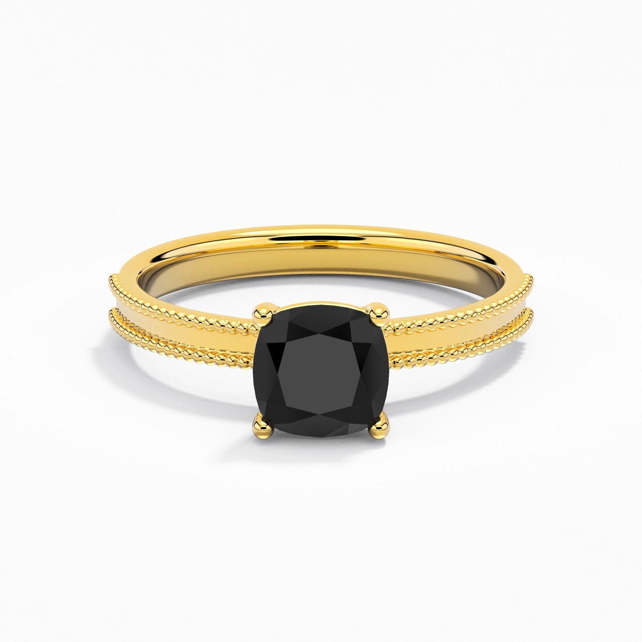 1.50ct Zircon cubique Bague de fiançailles Argent sterling 925