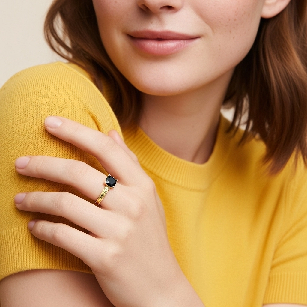 1.00ct Cubic Zirconia Engagement Ring 925 Sterling Silver