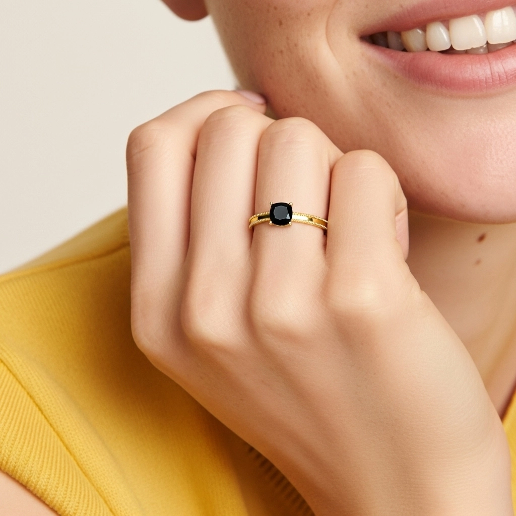 1.00ct Cubic Zirconia Engagement Ring 925 Sterling Silver