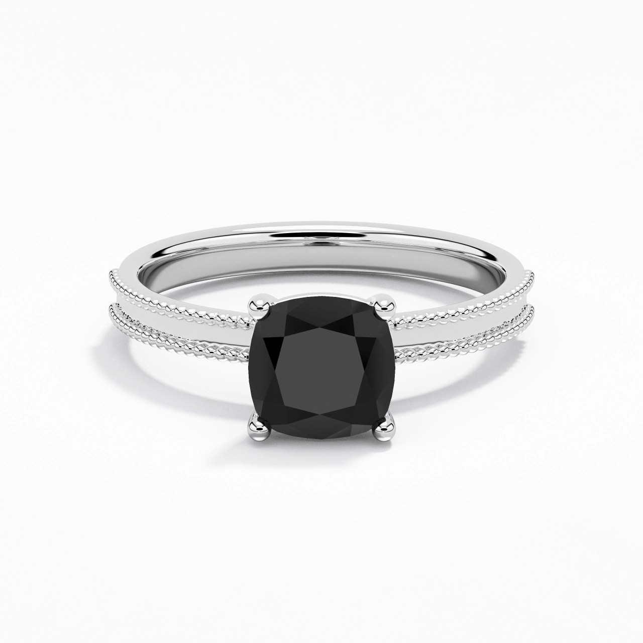 2.00ct Cubic Zirconia Engagement Ring 925 Sterling Silver
