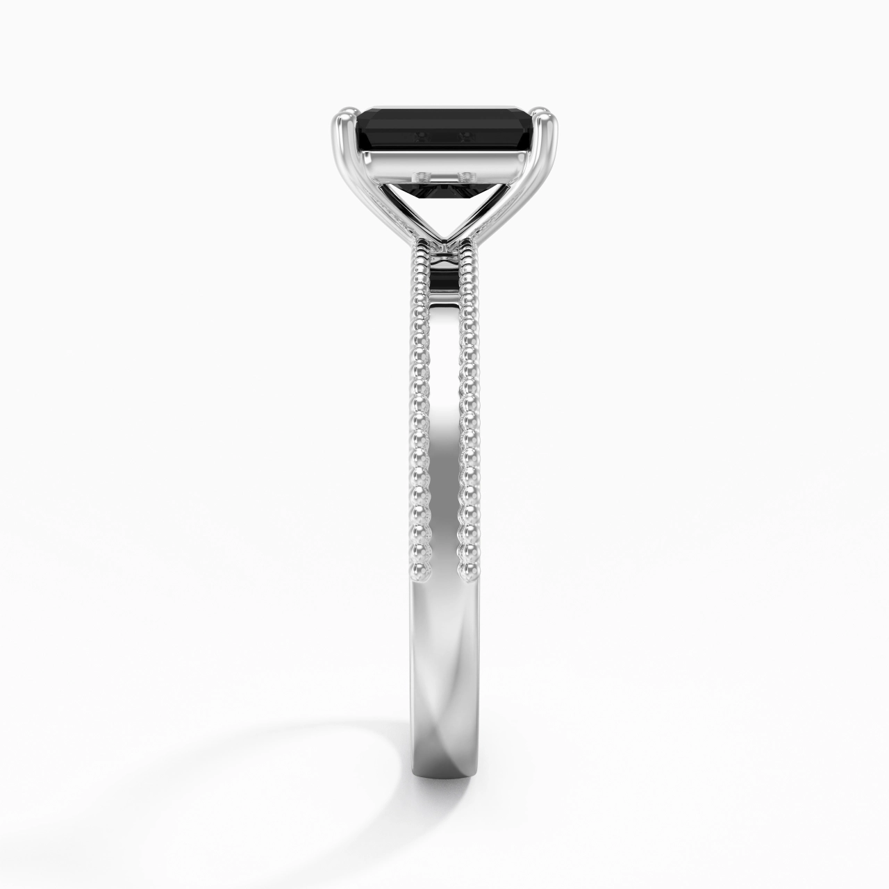 1.00ct Cubic Zirconia Engagement Ring 925 Sterling Silver