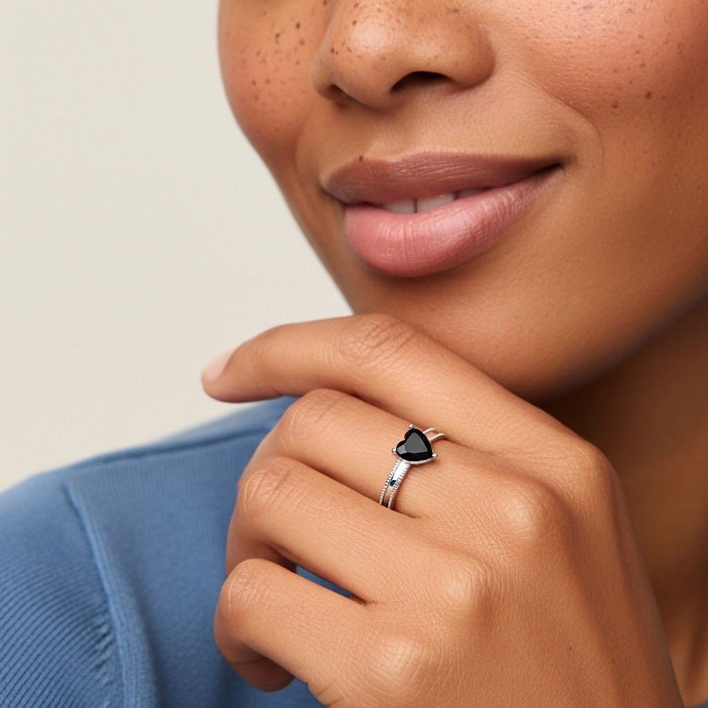 1.00ct Cubic Zirconia Engagement Ring 925 Sterling Silver