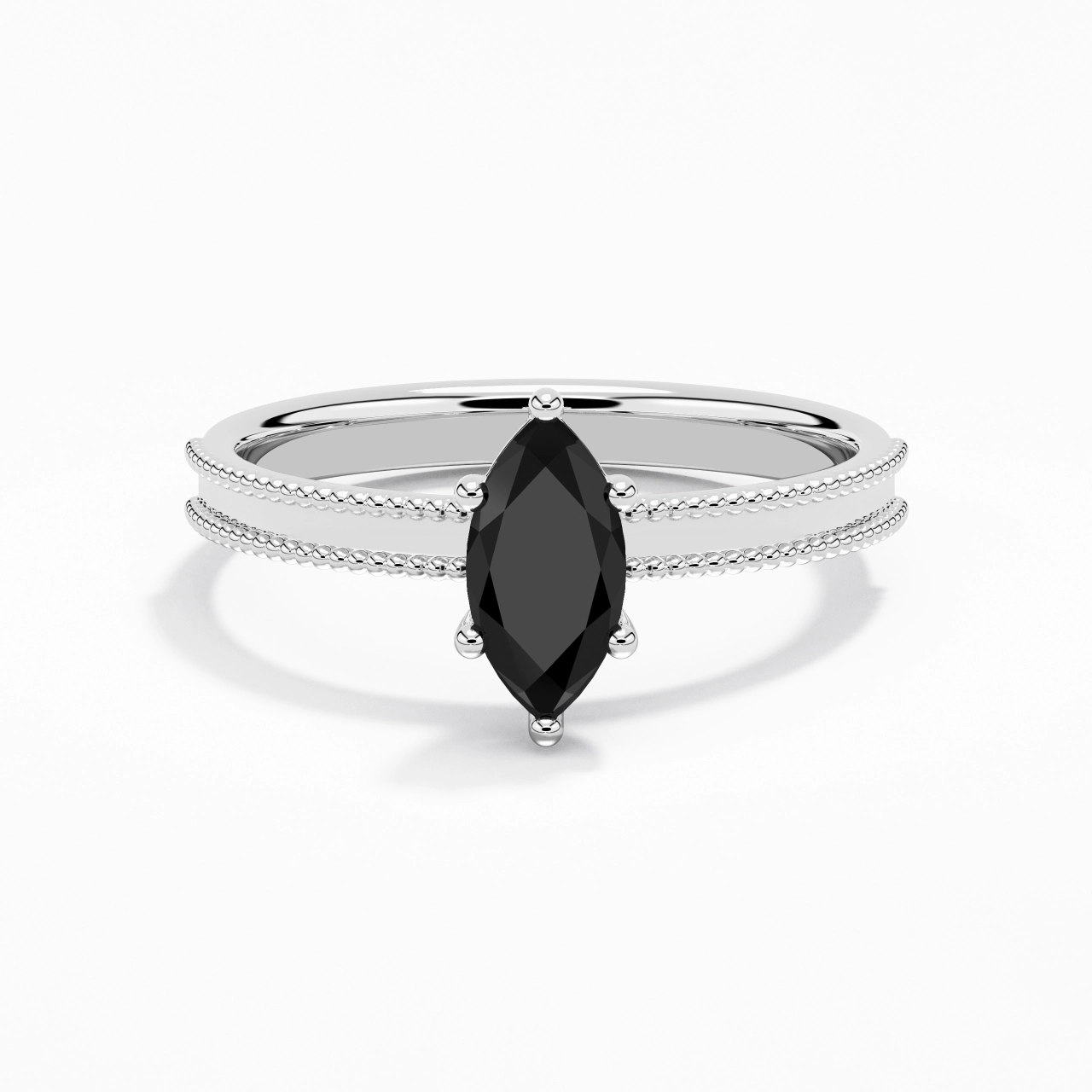 0.80ct Cubic Zirconia Engagement Ring 925 Sterling Silver
