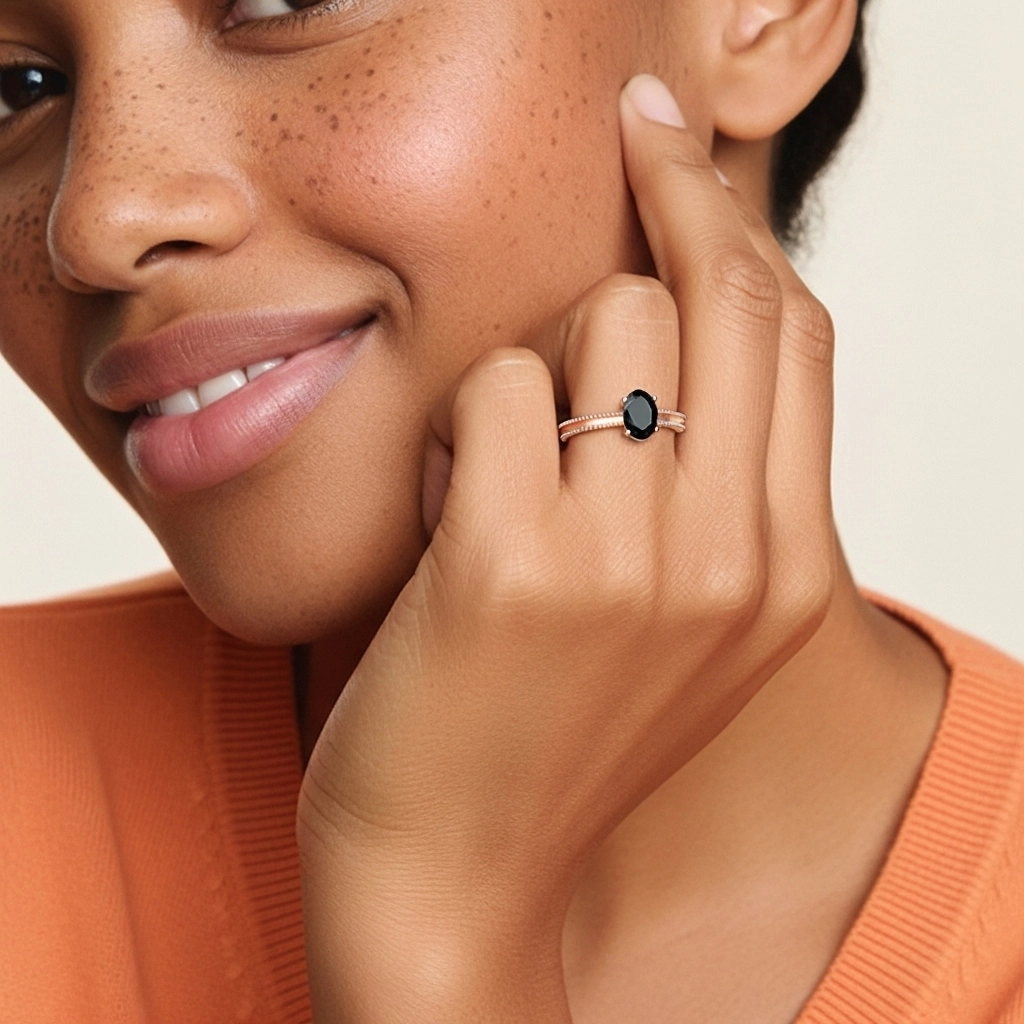 1.00ct Cubic Zirconia Engagement Ring 925 Sterling Silver