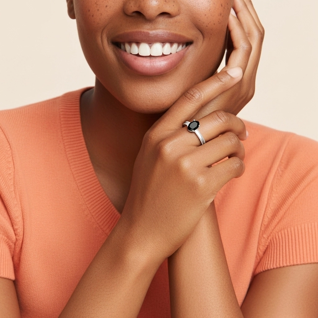 1.00ct Cubic Zirconia Engagement Ring 925 Sterling Silver