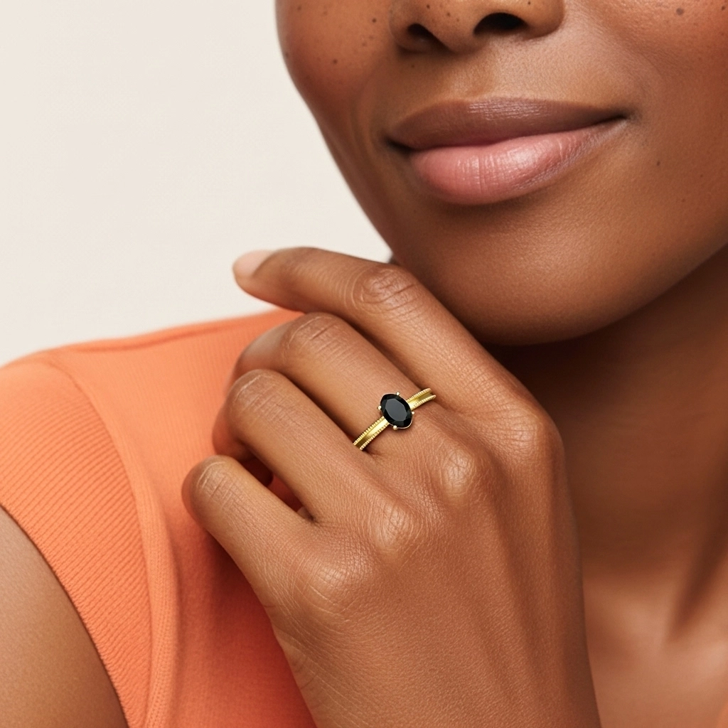 1.00ct Cubic Zirconia Engagement Ring 925 Sterling Silver