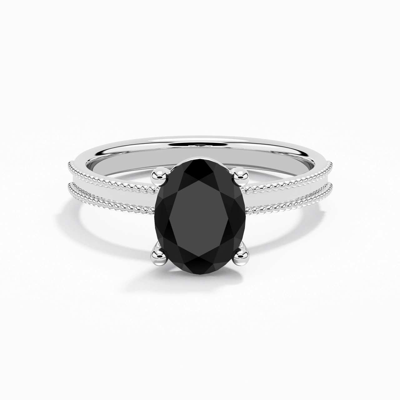 2.00ct Cubic Zirconia Engagement Ring 925 Sterling Silver