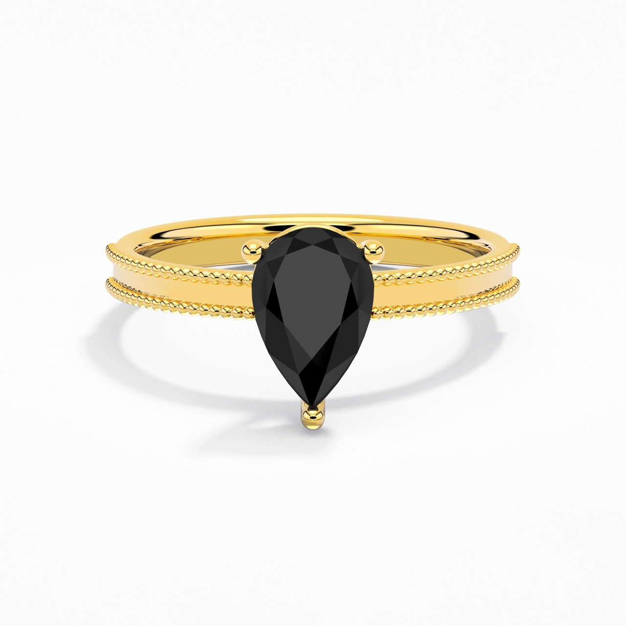 1.50ct Zircon cubique Bague de fiançailles Argent sterling 925