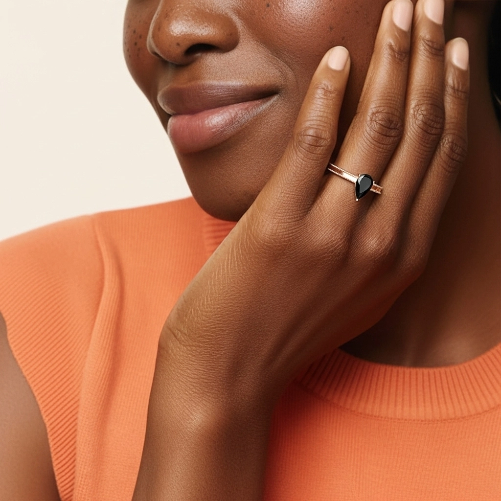 1.00ct Cubic Zirconia Engagement Ring 925 Sterling Silver