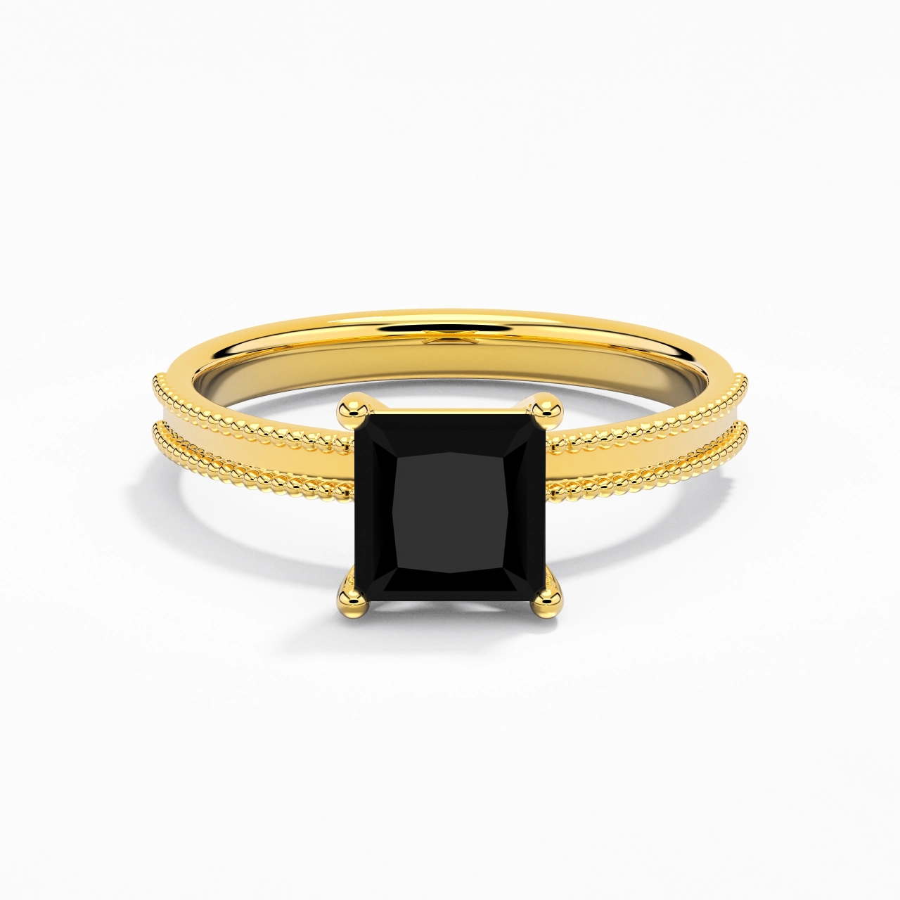 1.50ct Zircon cubique Bague de fiançailles Argent sterling 925
