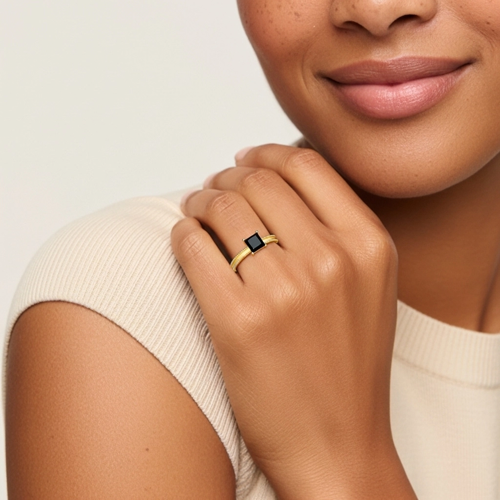 1.00ct Cubic Zirconia Engagement Ring 925 Sterling Silver