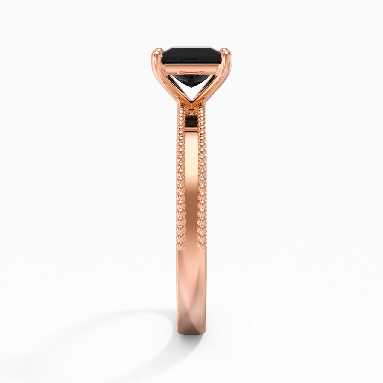 1.00ct Cubic Zirconia Engagement Ring 925 Sterling Silver