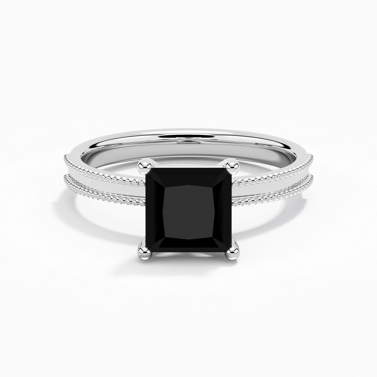 2.00ct Cubic Zirconia Engagement Ring 925 Sterling Silver
