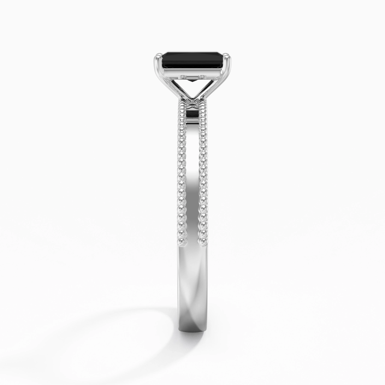 0.80ct Cubic Zirconia Engagement Ring 925 Sterling Silver