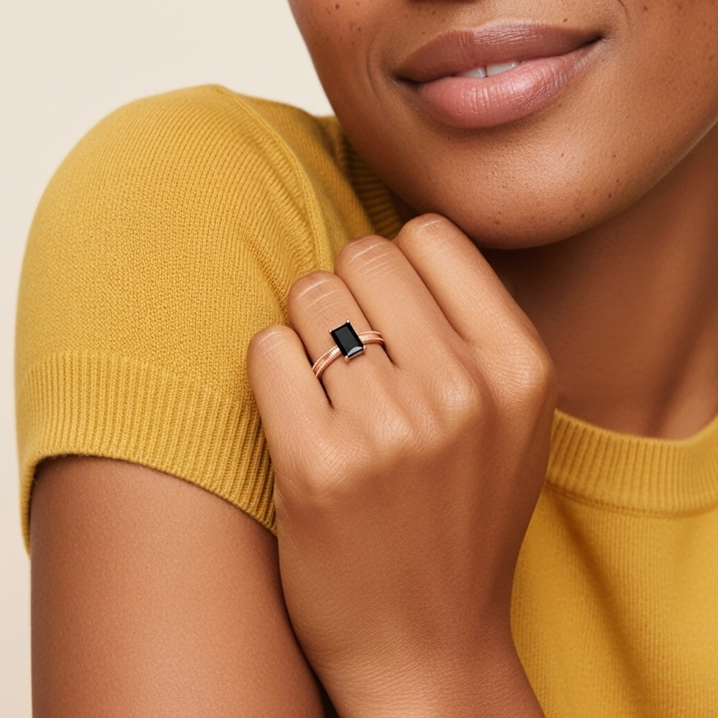 1.00ct Cubic Zirconia Engagement Ring 925 Sterling Silver