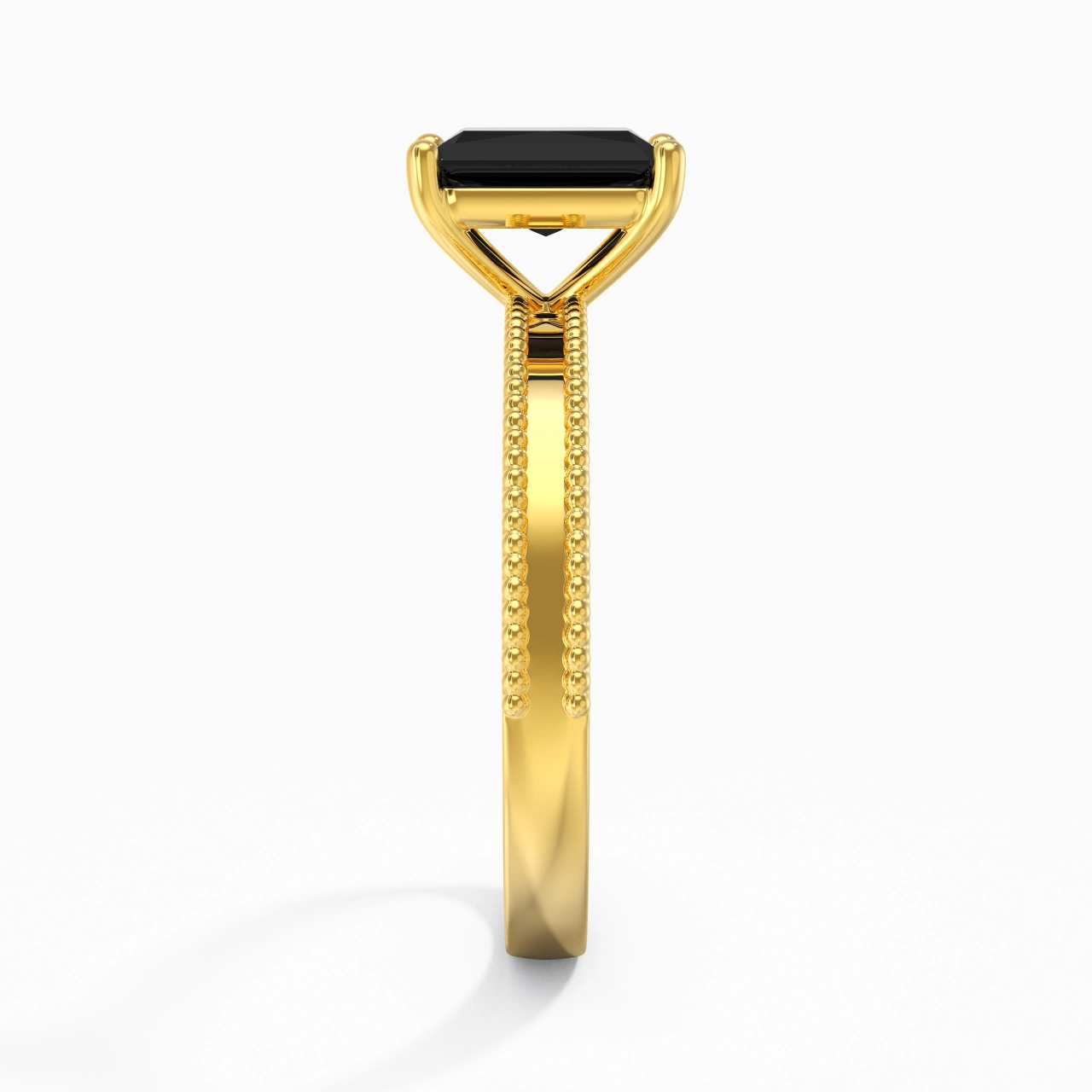 1.00ct Cubic Zirconia Engagement Ring 925 Sterling Silver