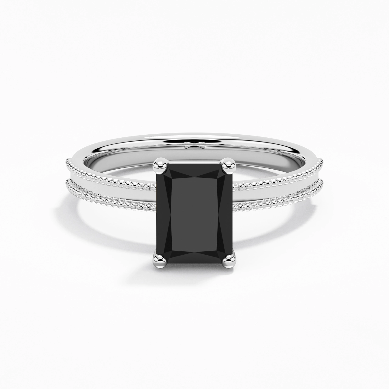 2.00ct Cubic Zirconia Engagement Ring 925 Sterling Silver