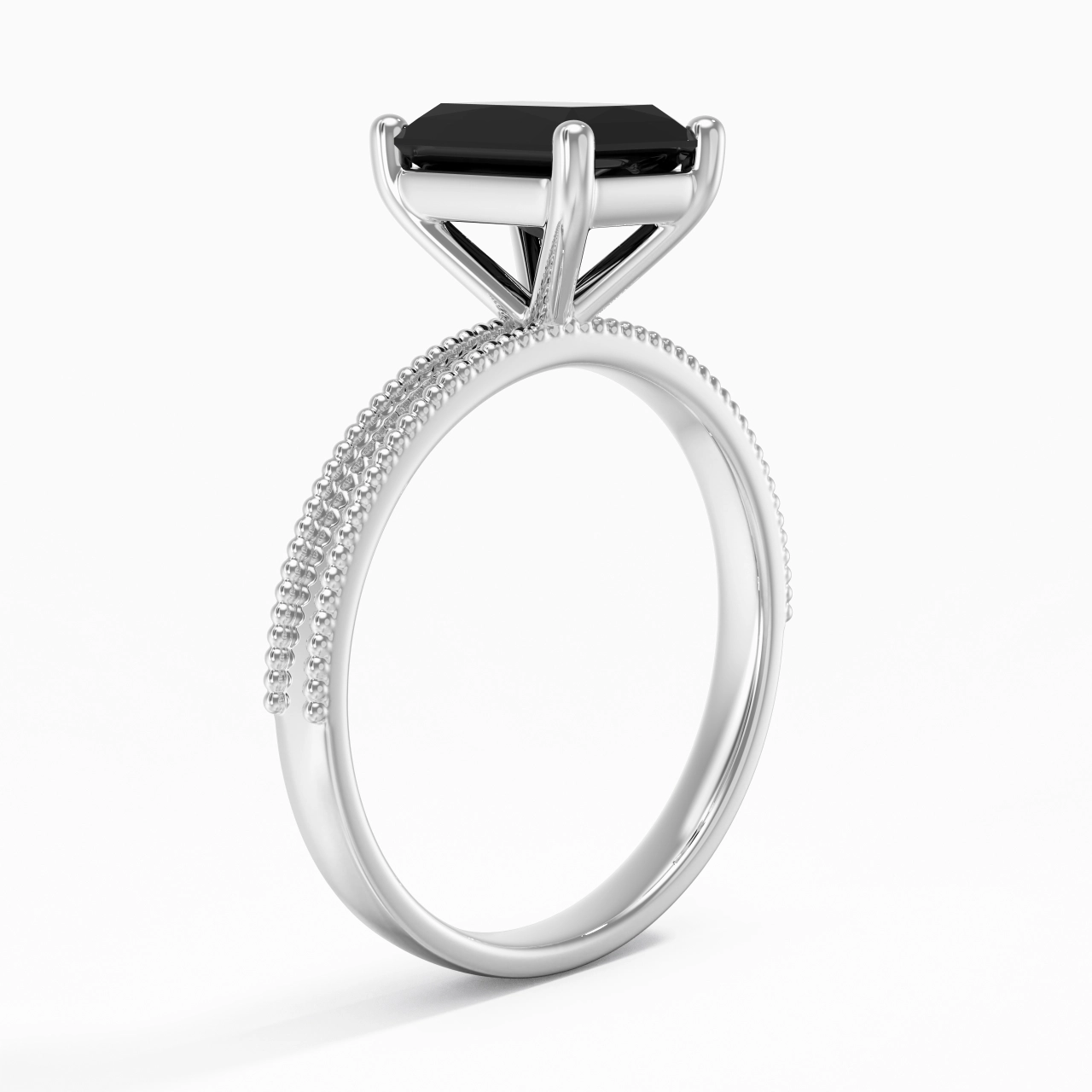 2.00ct Cubic Zirconia Engagement Ring 925 Sterling Silver