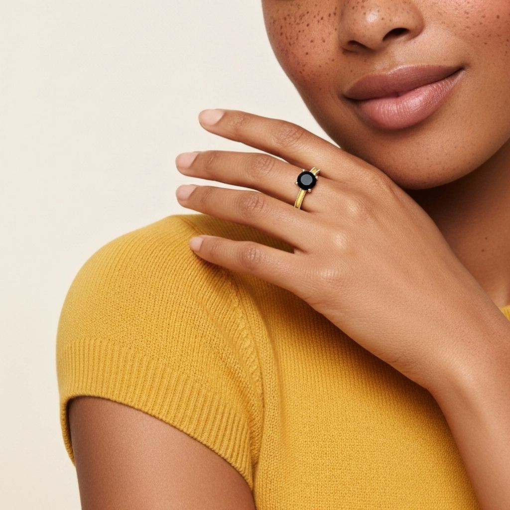 1.00ct Cubic Zirconia Engagement Ring 925 Sterling Silver