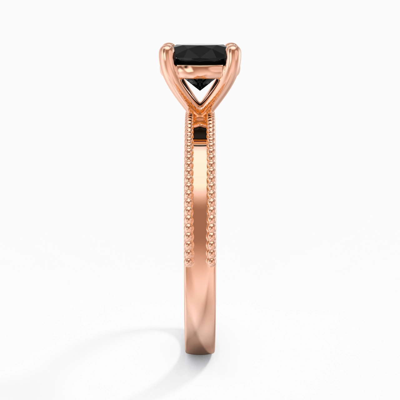 1.00ct Cubic Zirconia Engagement Ring 925 Sterling Silver