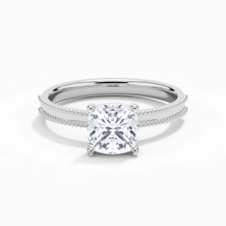 2.00ct Moissanite Engagement Ring 925 Sterling Silver