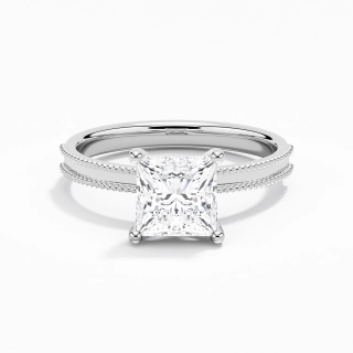 2.00ct Moissanite Engagement Ring 925 Sterling Silver