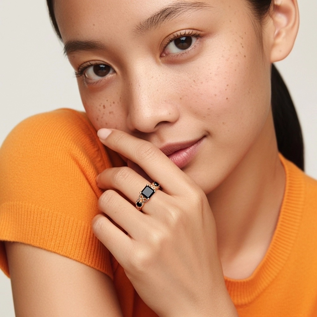 Vintage Unique Asscher 2.00ct Cubic Zirconia Engagement Ring