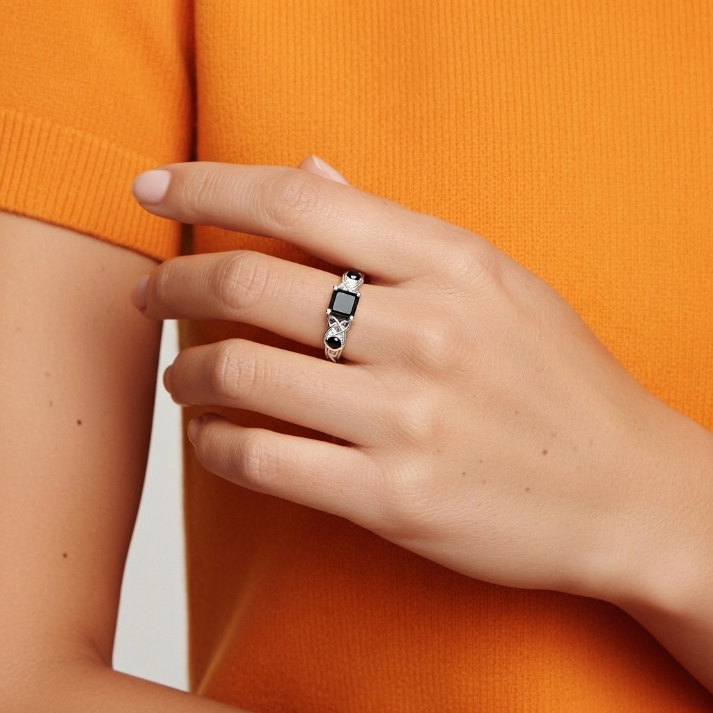 Vintage Unique Asscher 2.00ct Cubic Zirconia Engagement Ring