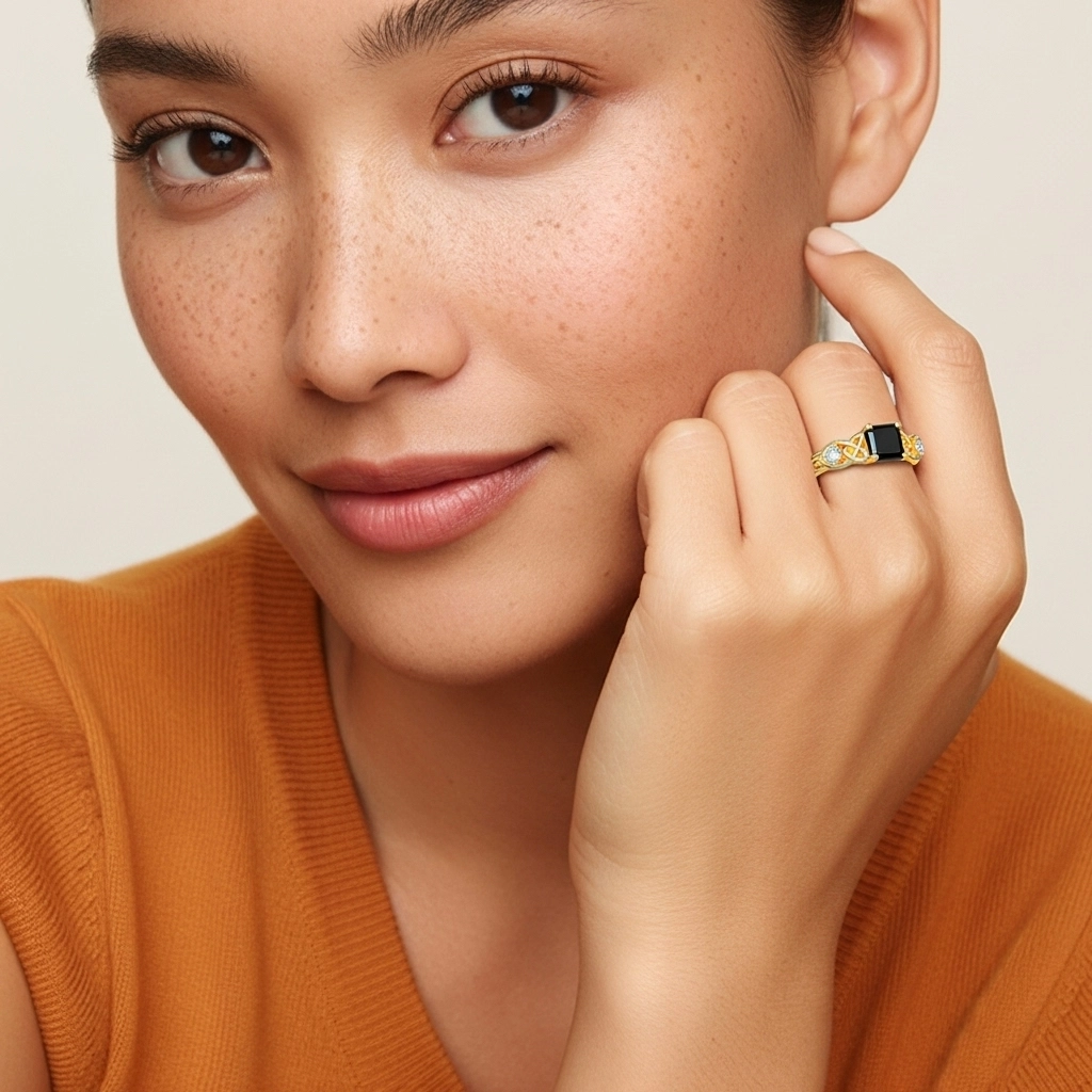 Vintage Unique Asscher 2.00ct Cubic Zirconia Engagement Ring